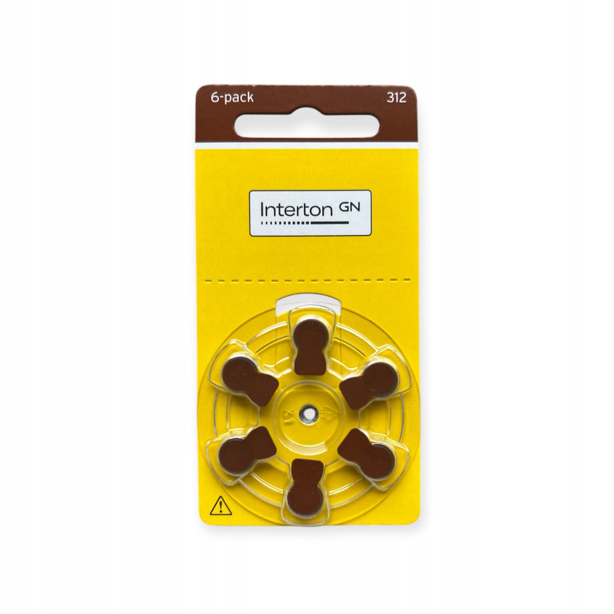 Batteries for Hearing Aids Interton 312 Long Runtime 30 Pieces Medical device no