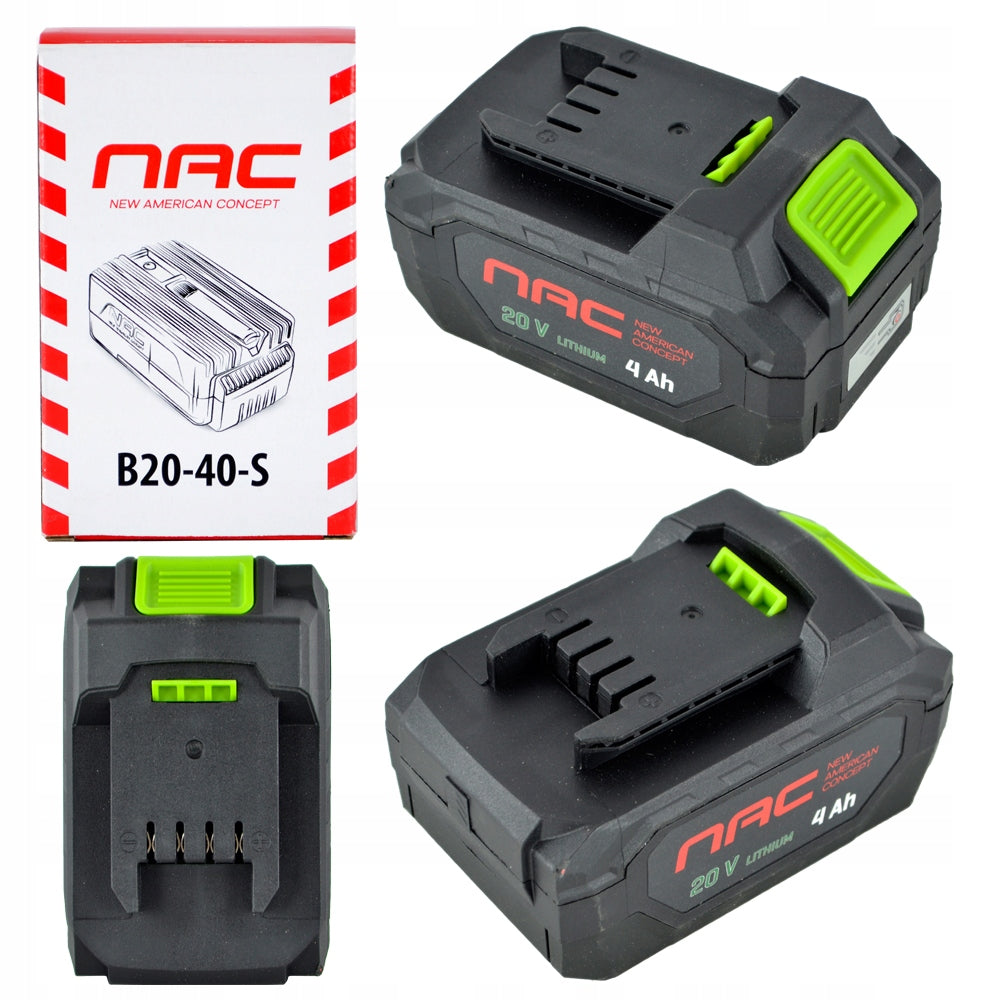 Battery 20V NAC B20-40-S 4Ah