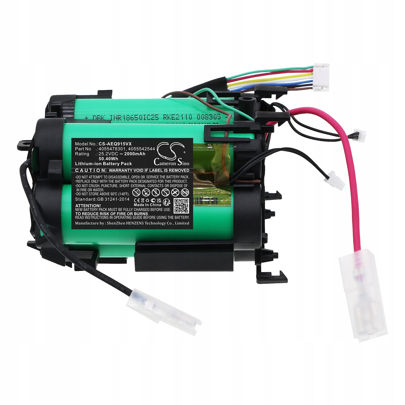 Battery 4055542544 4055478301 for Electrolux AEGQX9-1-40 PQ91-ALR