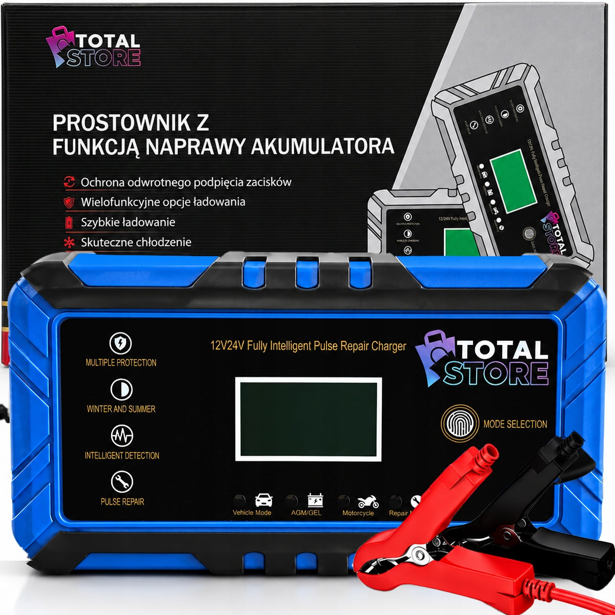 Battery Charger 12V 24V Rectifier Automatic Repair Function