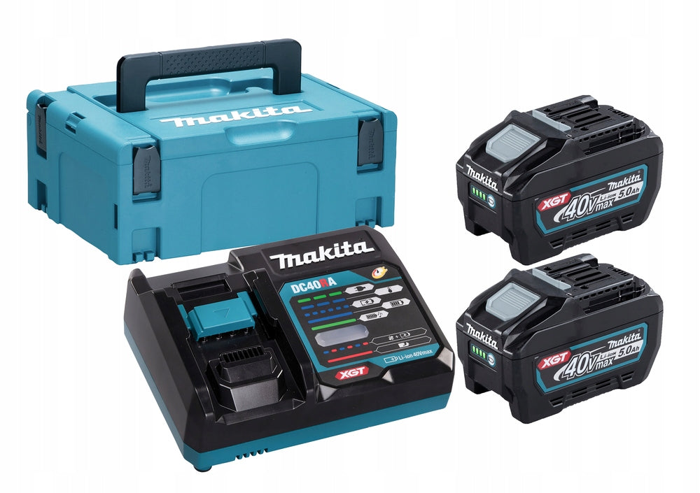 Battery Charger XGT Makita BL4050F x 2PCS DC40RA SET 40V Battery