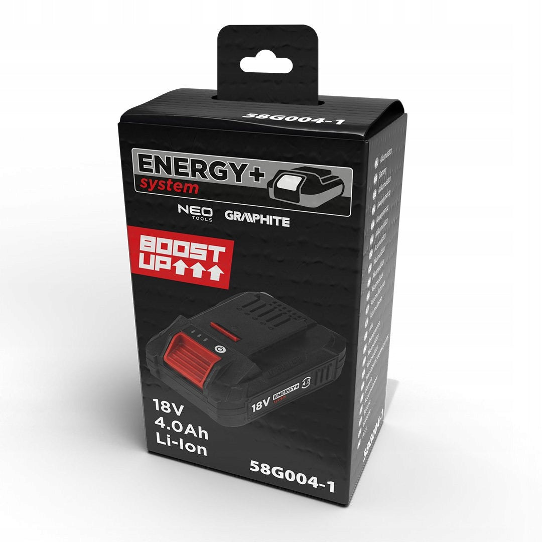Battery Energy+ 18V, Li-Ion 4.0Ah 58g004 Manufacturer code 58G004