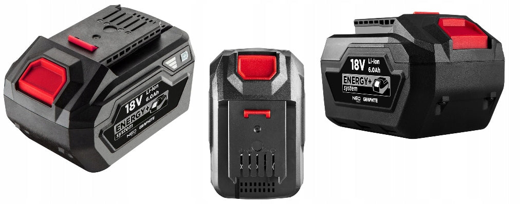 Battery Energy+ 18V LiIon 6.0Ah GRAPHITE 58G086