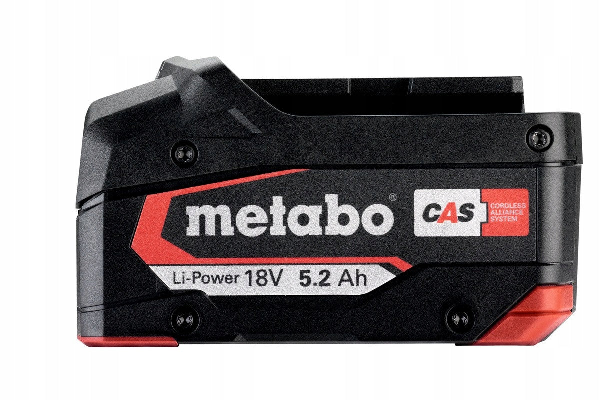Battery Metabo Li-Ion 18 V 5,2 Ah Packaging status original