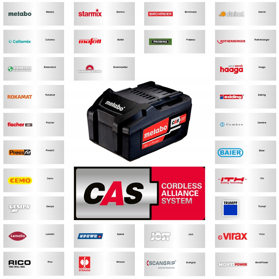 Battery Metabo Li-Power 18 V - 4,0 Ah CAS NEW Manufacturer code 625027000