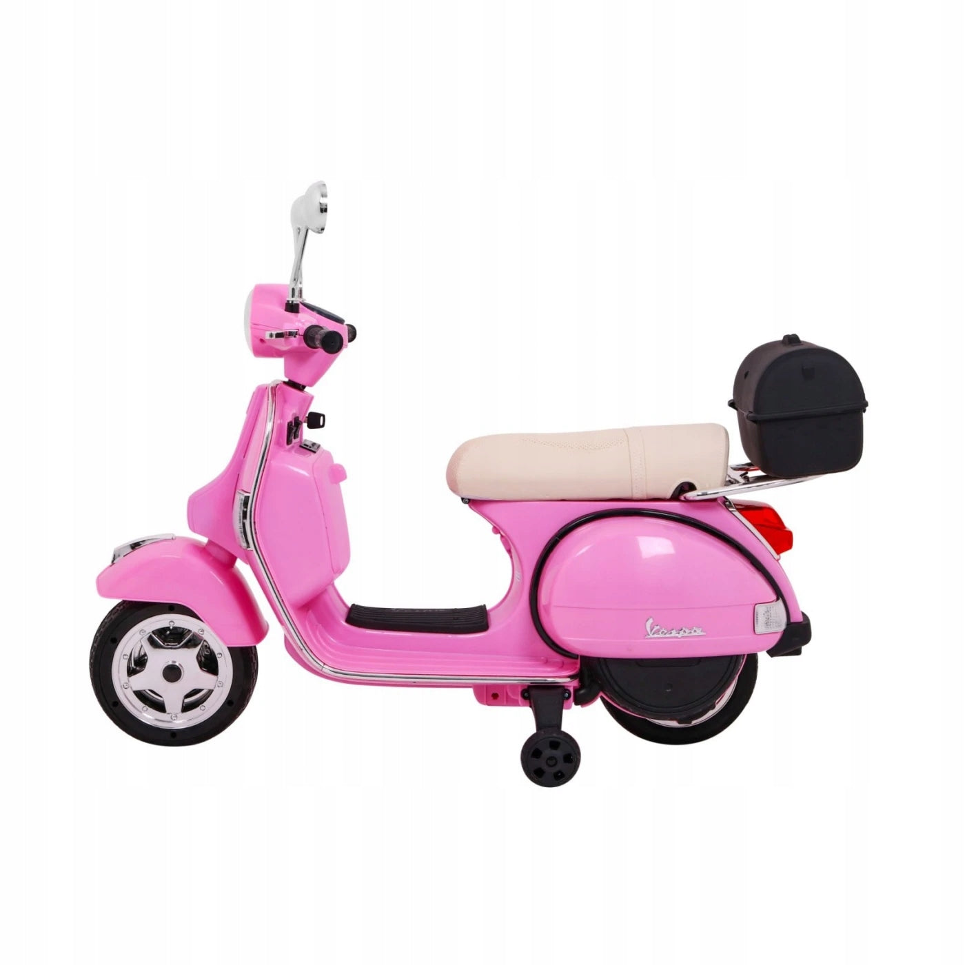 Battery Motor Scooter Vespa for Kids Auxiliary Wheels Manufacturer code 2663
