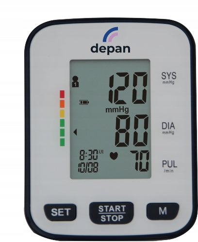 Battery Operated Automatic Wrist Blood Pressure Monitor, Depan Medical device yes