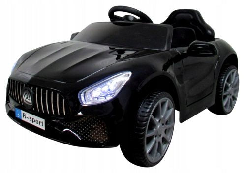 Battery Operated Car Convertible B3 BLACK Music Light Pilot 2.4G Color black