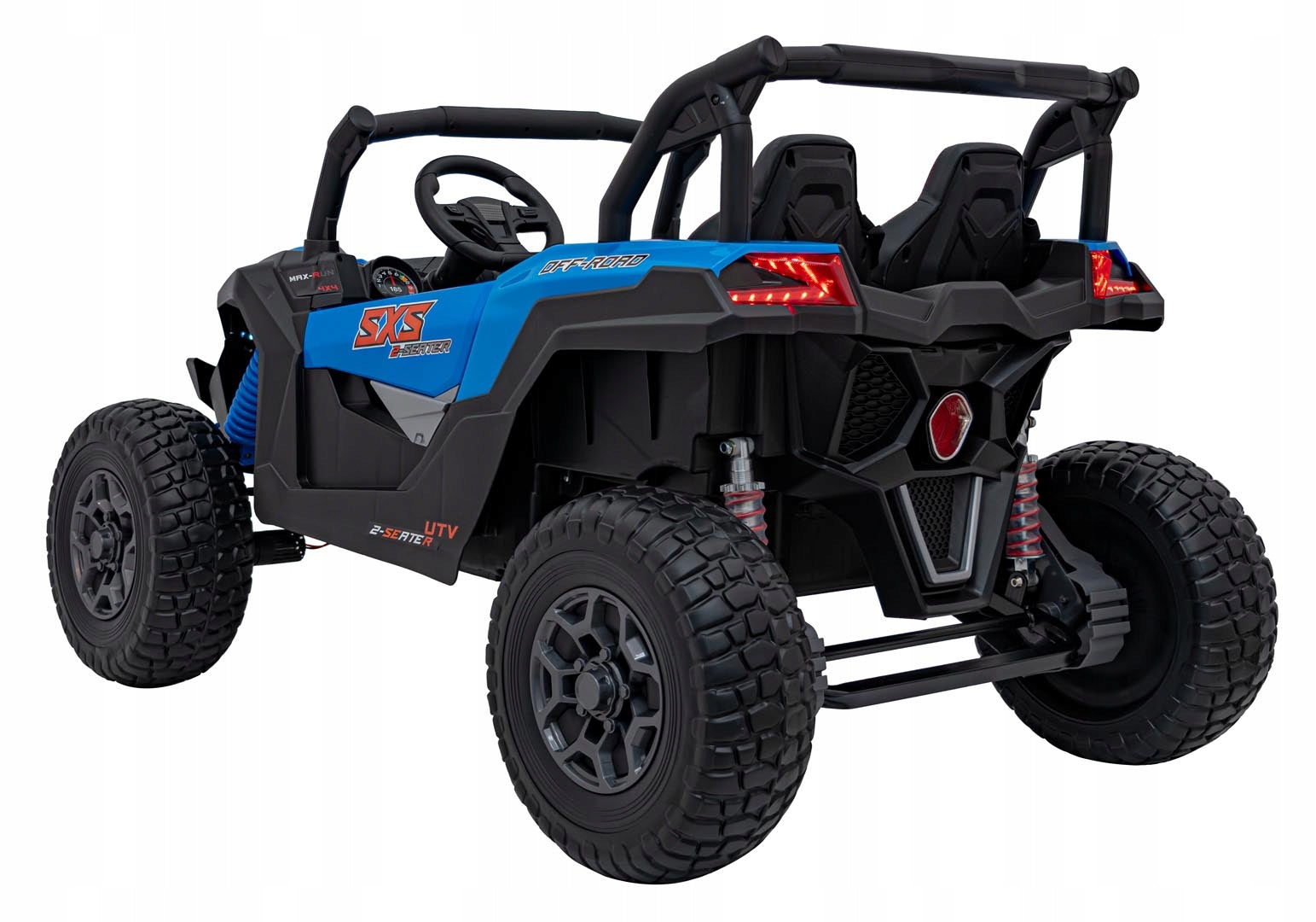 Battery Operated Car Quad Buggy UTV X3 Off-Road 4 x 200W 24V/7Ah Blue Kid's age 3＋ years