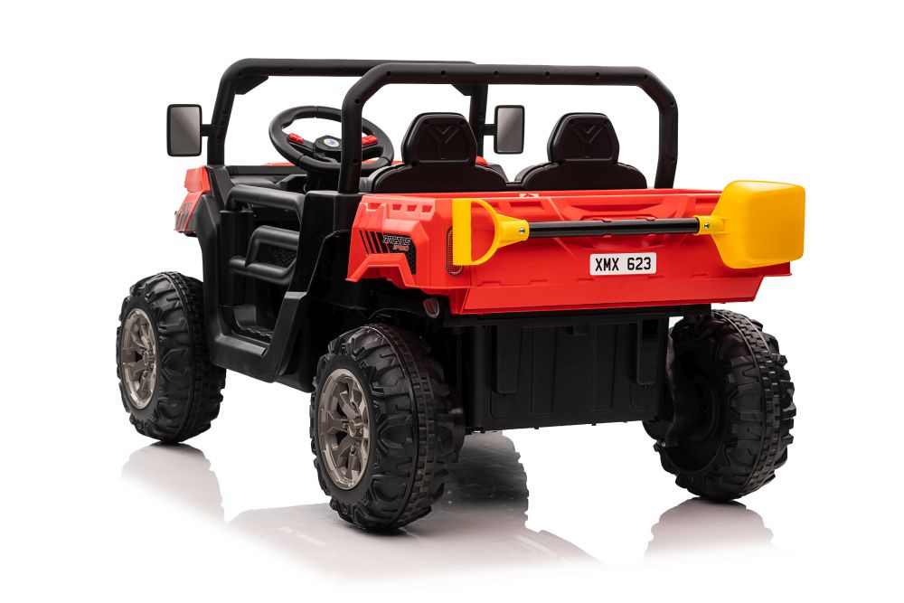 Battery Operated Car Truck Dump Truck 4×4 Soft Wheels USB Leather Kid's age 3＋ years