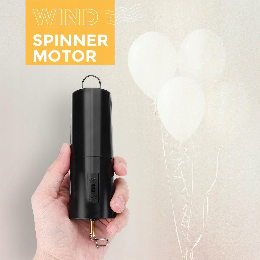 Battery Operated Hanging Display Wind Spinner Motor Garden Decor Accessoy Weight 0.12 kg