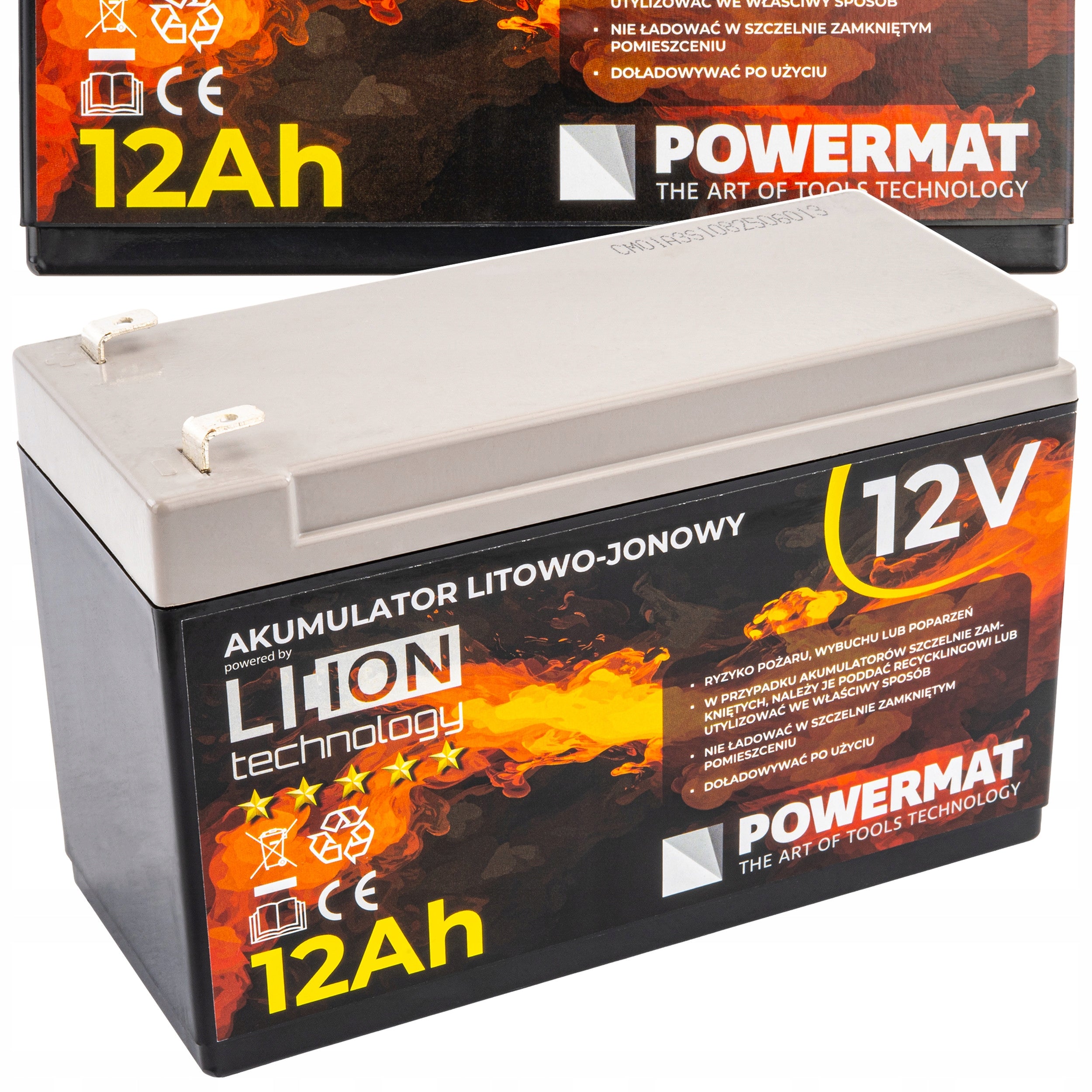 Battery Powermat 12 V 12 Ah