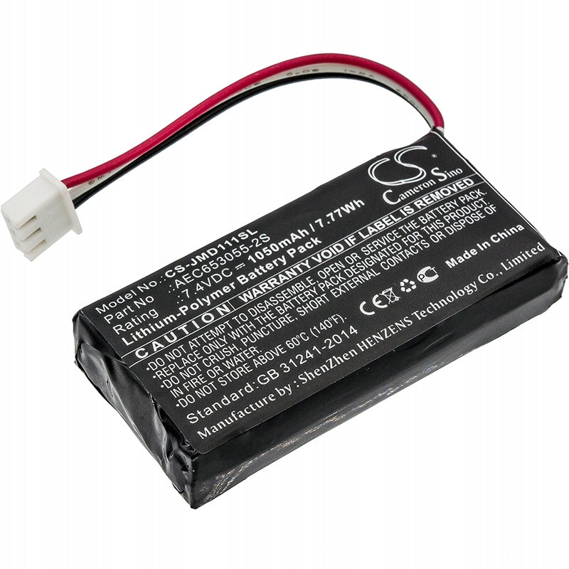 Battery Rechargeable Battery for JBL Flip 1 AEC653055-2S 1050mAh