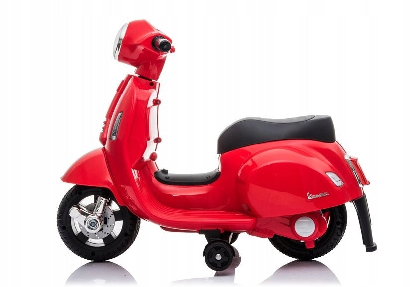 Battery Scooter Vespa GTS 300 Mini Red Brand LEAN Toys