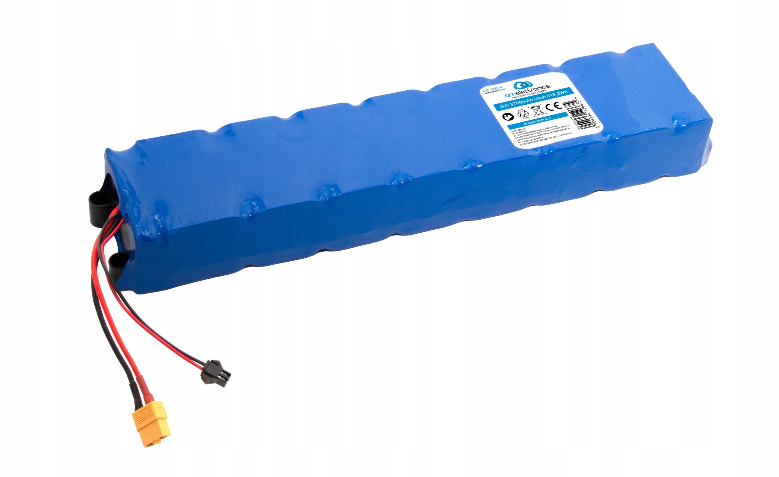 Battery battery for scooter KUGOO KIRIN ES2 36V 8,7Ah 0074 Brand AM Electronics