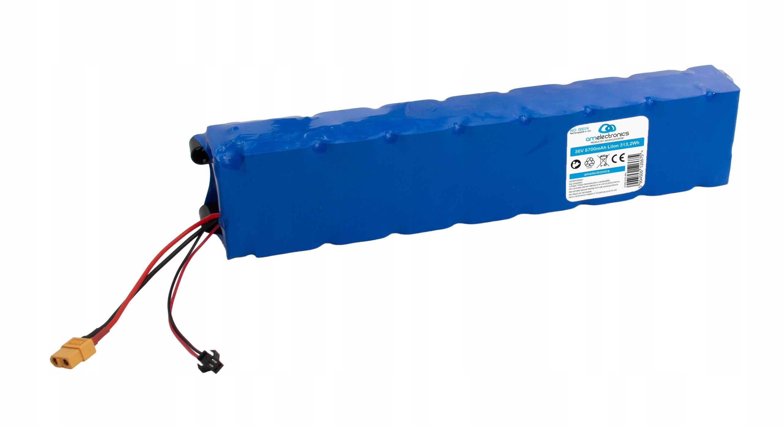 Battery battery for scooter KUGOO KIRIN ES2 36V 8,7Ah 0074 Model Kugo ES2
