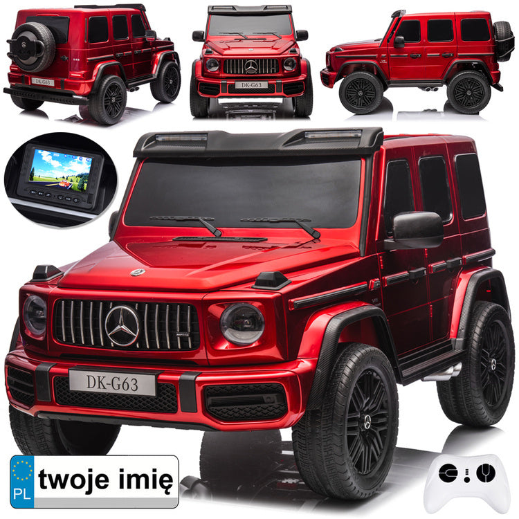 Battery car Mercedes G class 63 AMG 4x4 Panel Radio 2 persons PA0309 Manufacturer code PA0309 CZ MAL