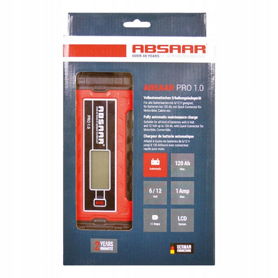 Battery charger 6/12V Absaar AB-PRO1 Brand Absaar