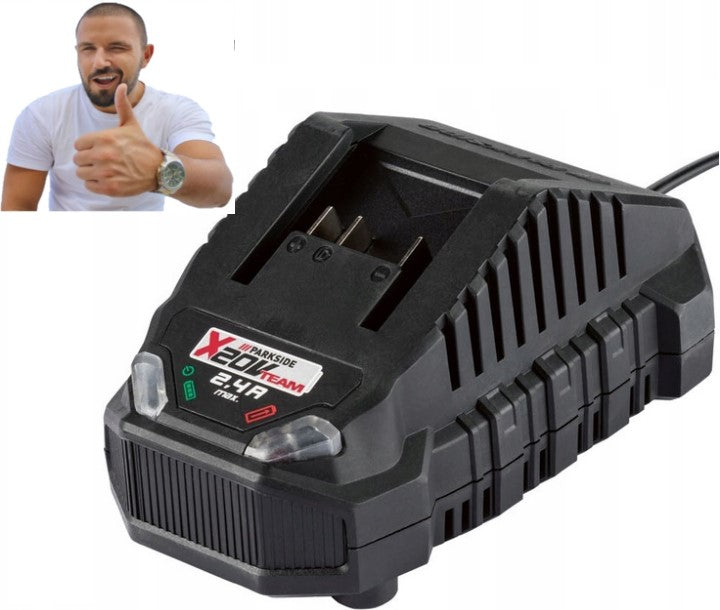Battery charger PARKSIDE 20V Team NEW for charging 20v batteries