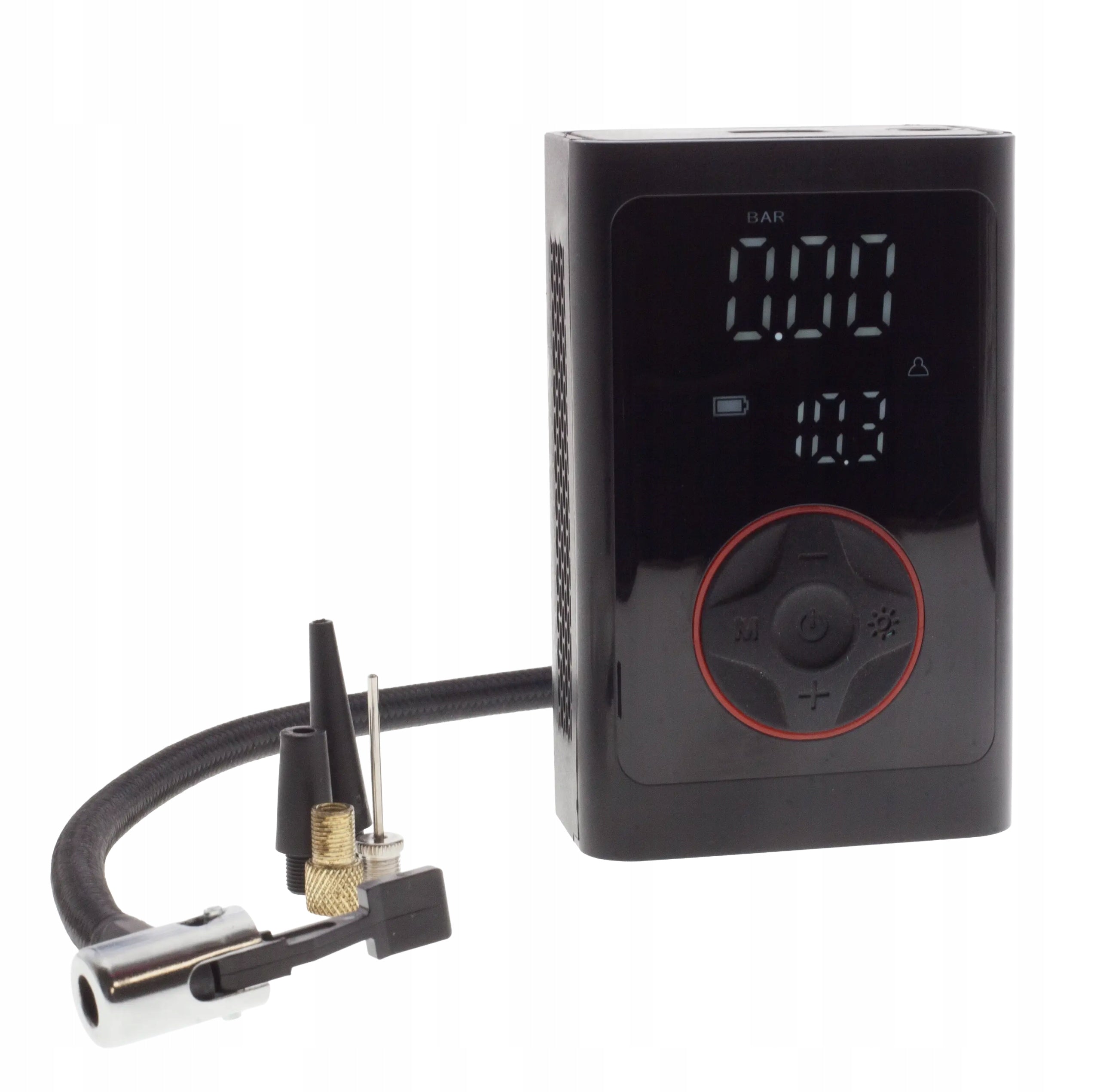 Battery compressor 3in1 powerbank 2x 2000 mAh pump 150 PSI USB-C