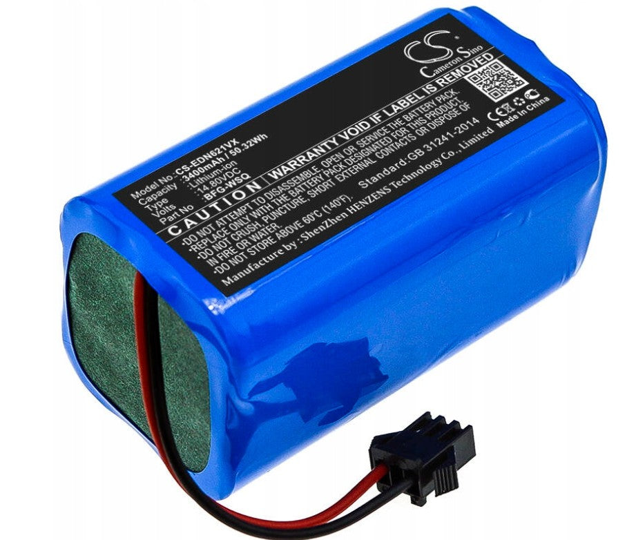 Battery for Deebot 600 - 715 Eufy X9 Pro RoboVac G30 10002265 14,4V 3400mAh EAN (GTIN) 5906321782005