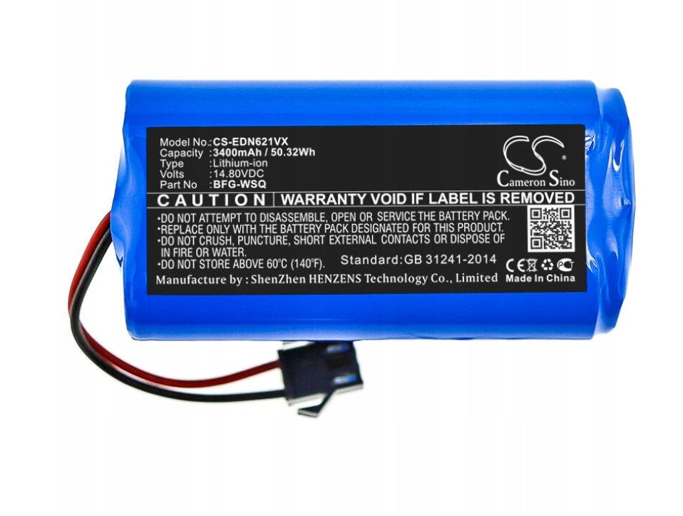 Battery for Deebot 600 - 715 Eufy X9 Pro RoboVac G30 10002265 14,4V 3400mAh