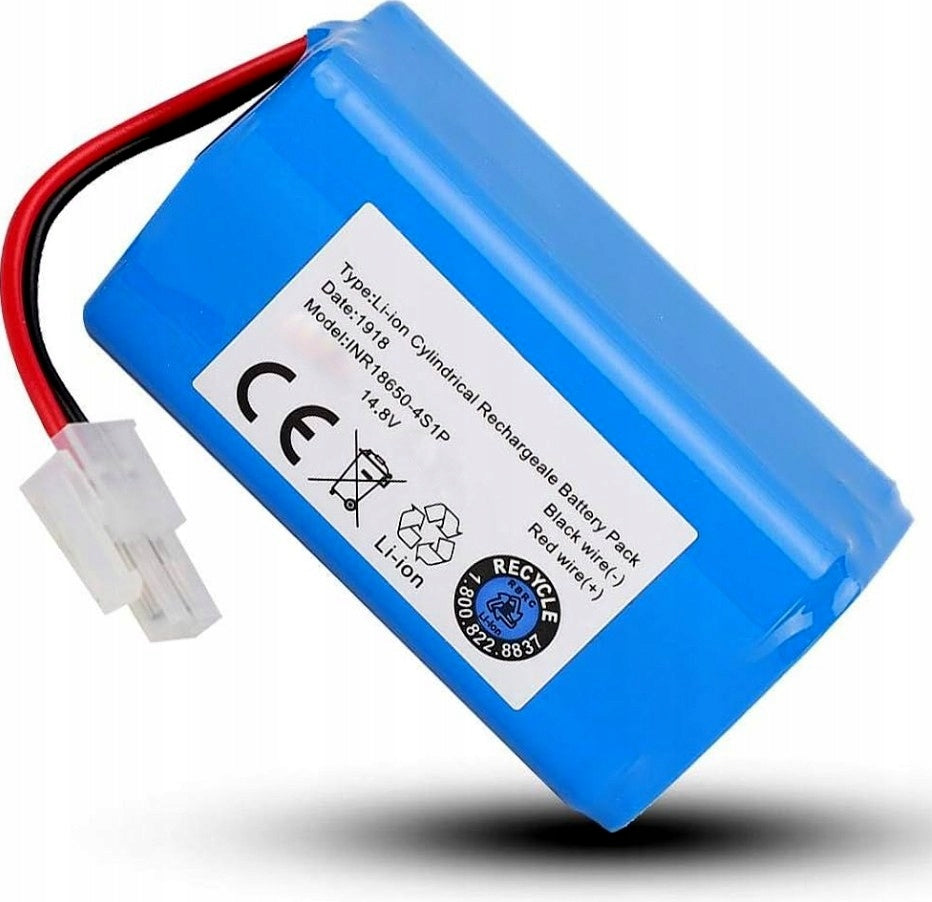 Battery for Ecovacs Deebot M82UK UR18650ZT-4S1P-AAF 14,4V 3000mAh Li-Ion Brand DEEBOT