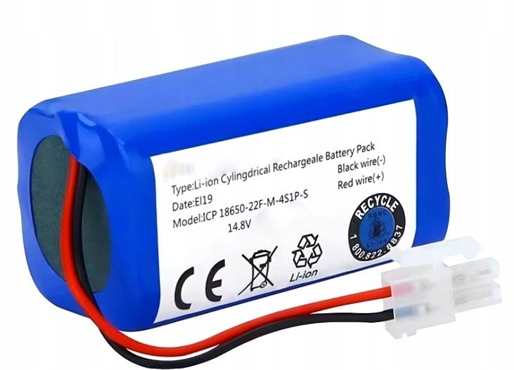 Battery for Ecovacs Deebot M82UK UR18650ZT-4S1P-AAF 14,4V 3000mAh Li-Ion Manufacturer code BL7402A