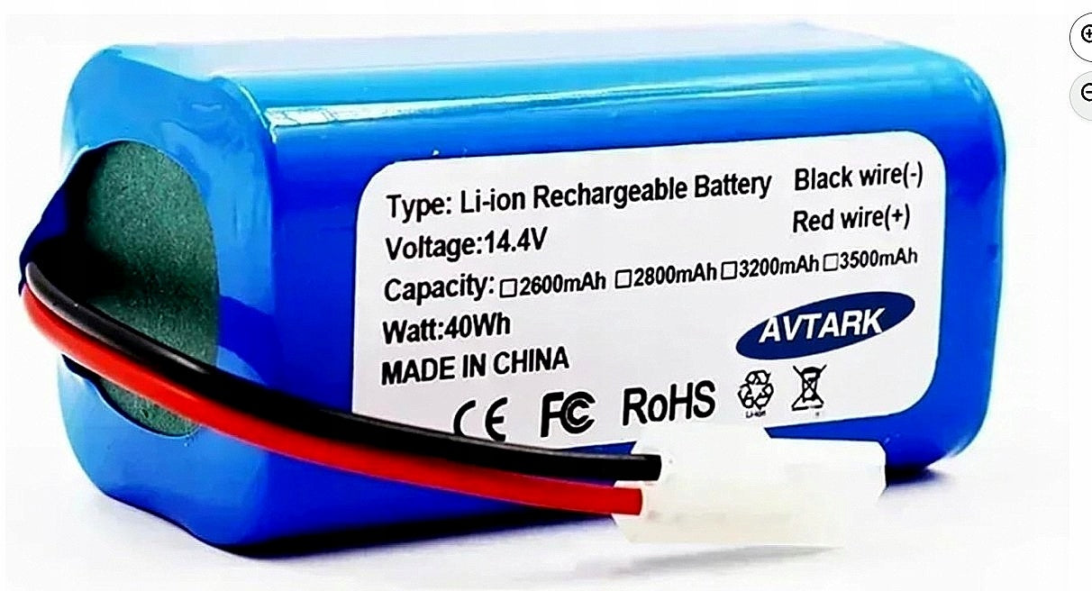 Battery for Tefal X-Plorer Series 20 40 60 S20 S40 S60 2800mAh