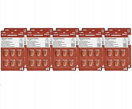 Battery for hearing aids Amazon 312 60 pcs.