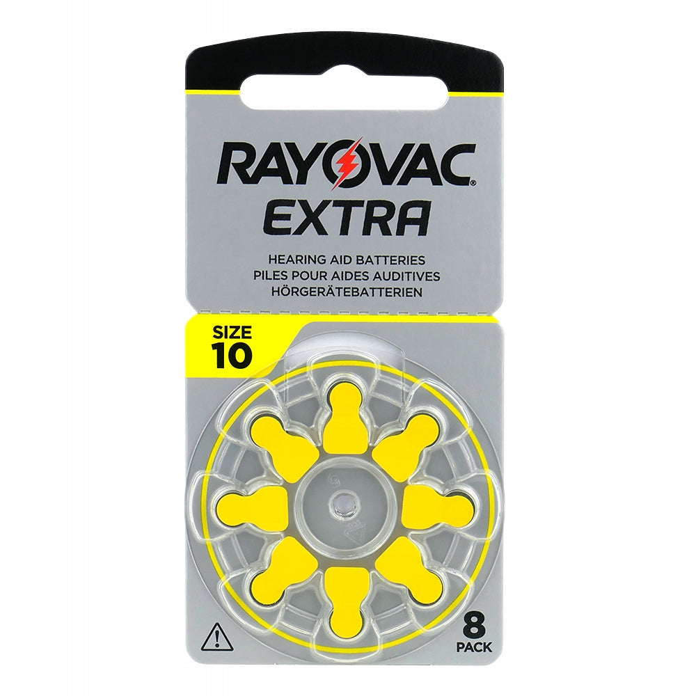 Battery for hearing aids Rayovac 10 105 mAh - price for 8 pcs