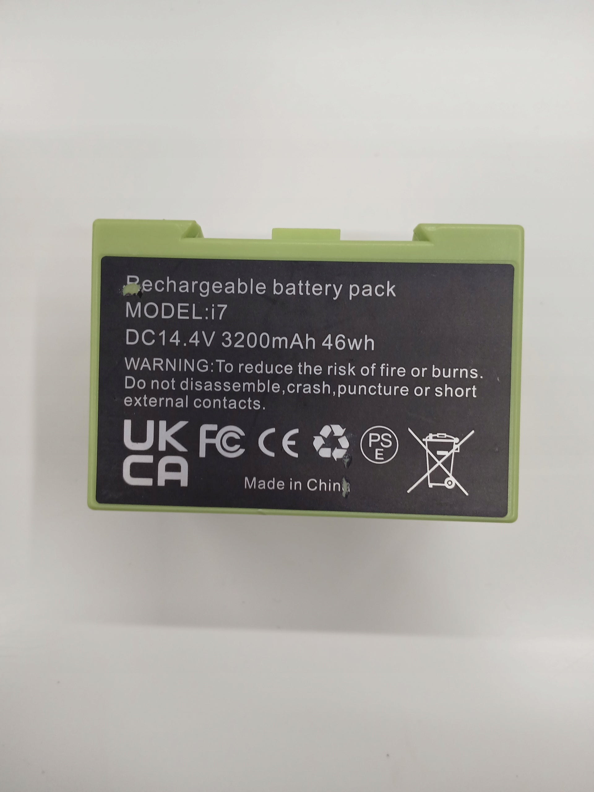Battery for iRobot Roomba i7 14,4V 3200mAh 46wh