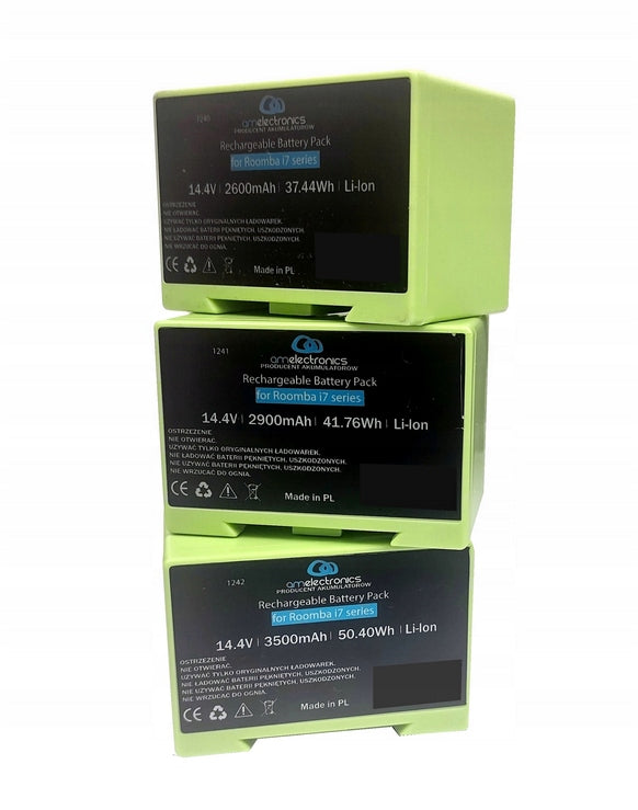 Battery for iRobot Roomba i7 i7+ i3 i3+ i4 i4+ ABL-D1 14,4V 2900mAh real! Brand no brand