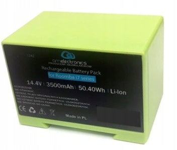 Battery for iRobot Roomba i7 i7+ i3 i3+ i4 i4+ ABL-D1 14,4V 3500mAh (1242)