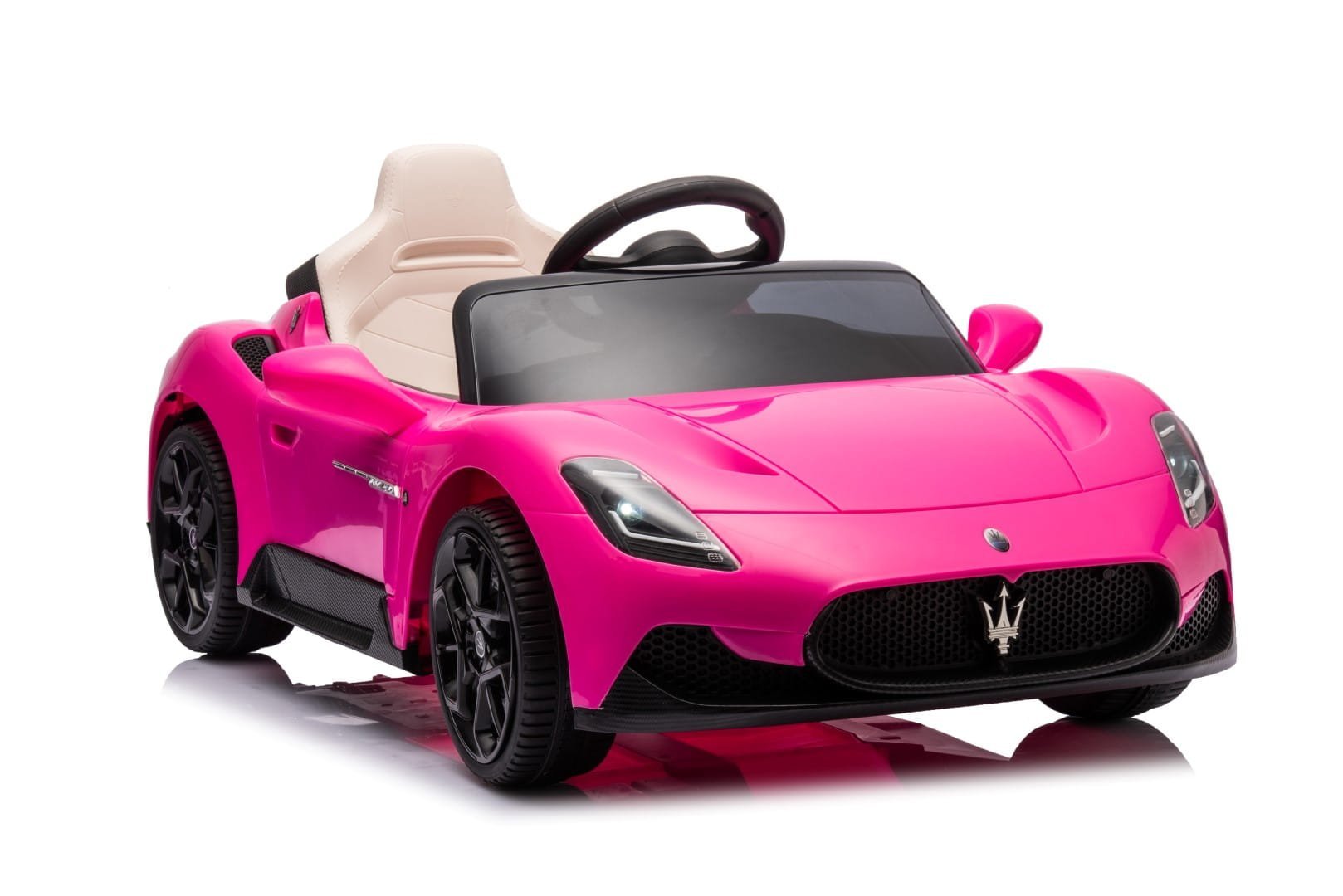 Battery-operated car Ride-on Maserati GT Convertible Pilot MP3 LED pink