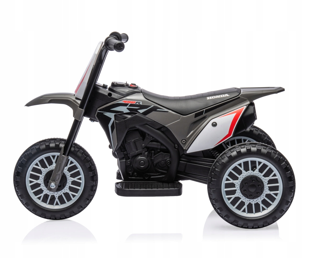 Battery-operated vehicle Motorcycle HONDA CRF 450R Grey Batteries included no