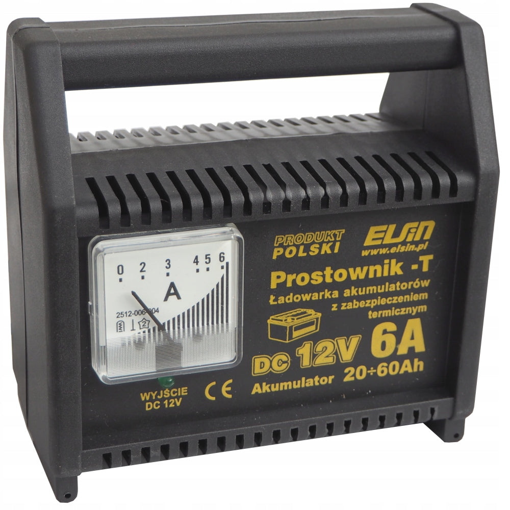 Battery rectifier-charger BNW 12/6 -T (with thermals)