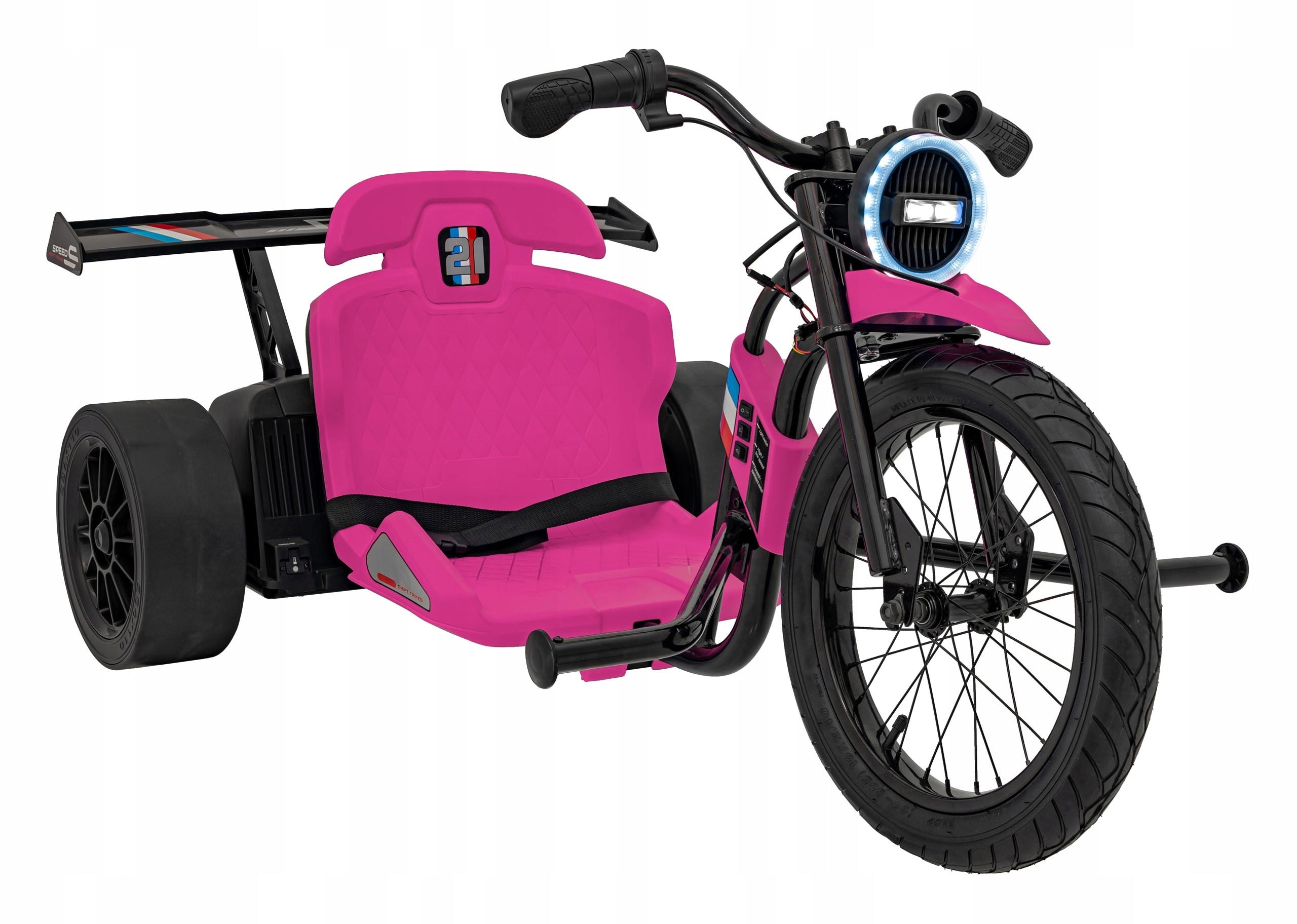Battery vehicle DRIFT BIKE 21 powerful 2 motors 2 BATTERIES drift