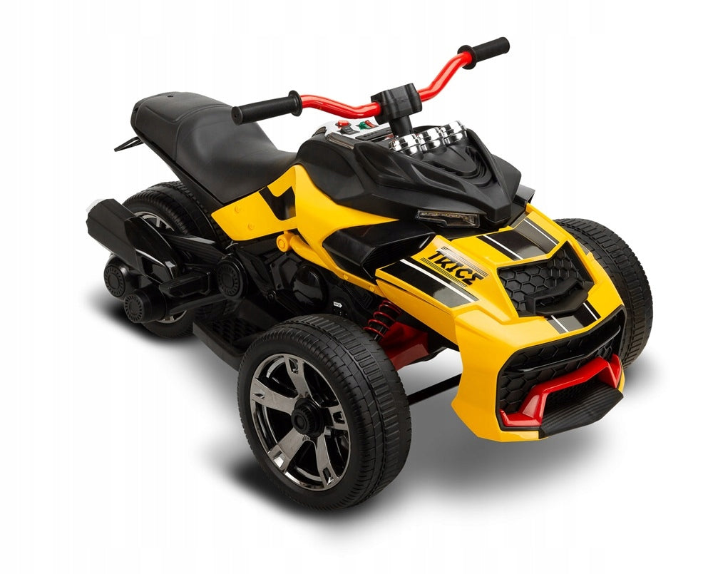 Battery vehicle TOYZ TRICE tricycle - yellow