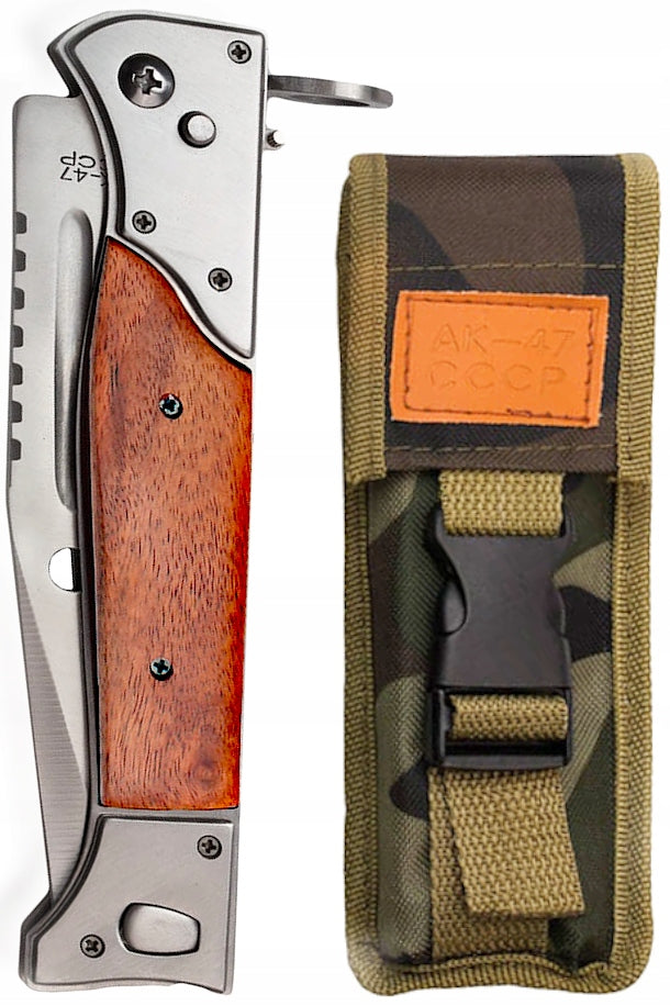 Bayonet AK 47 Spring Knife Automatic Large 34 cm XL BSH Survivalovy Manufacturer code N708