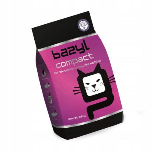 Bazyl Compact 0,7-2mm bentonite cat litter 5l