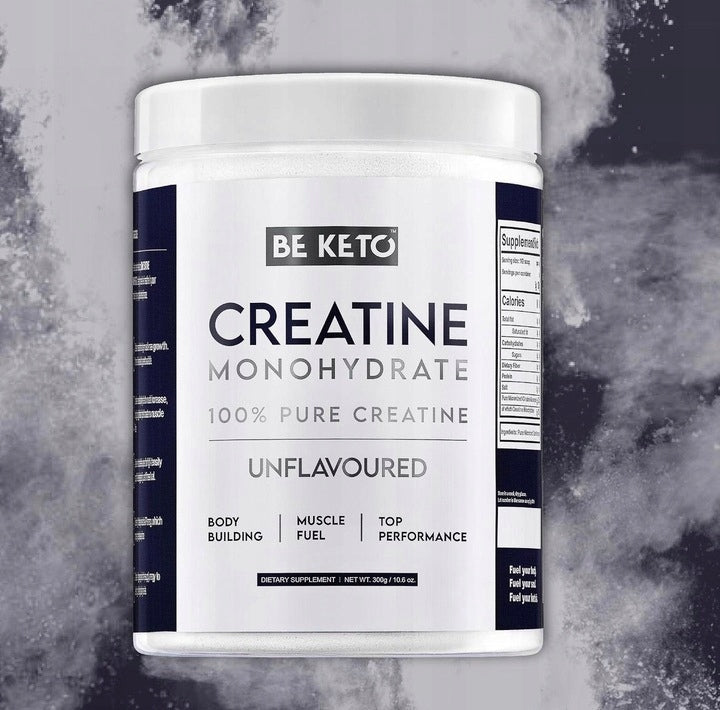 BeKeto Creatine Monohydrate 100% - 300g Manufacturer code 5060834810652