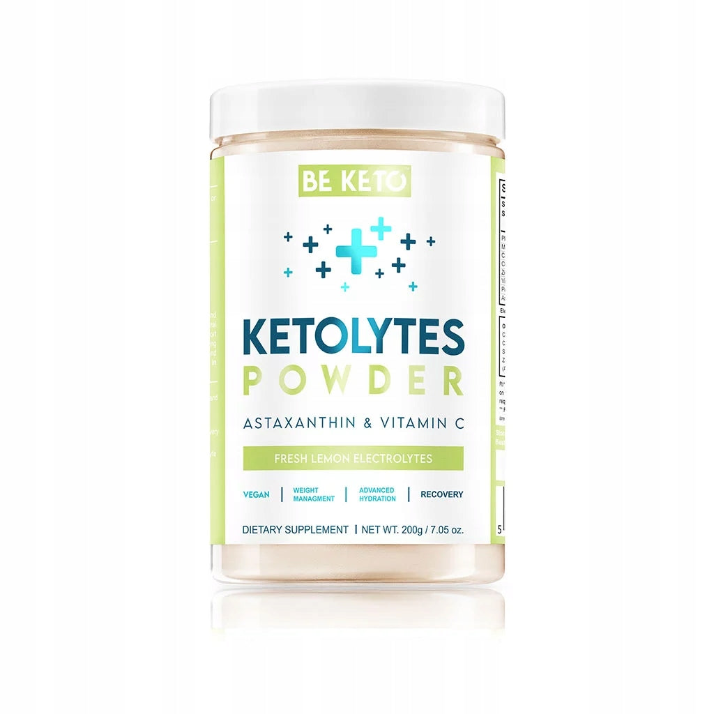 BeKeto KETOLYTES ELECTROLYTES POWDER - Fresh Lemon 200g