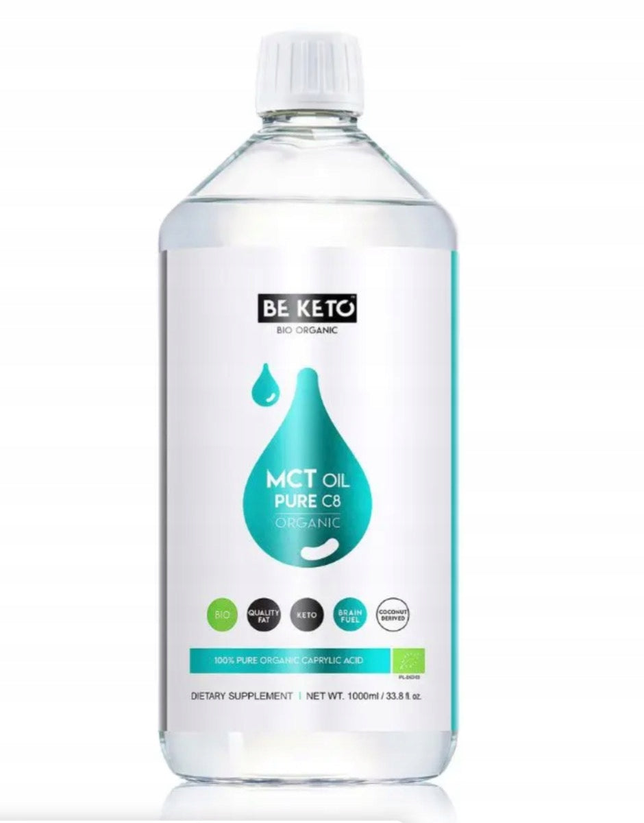 BeKeto MCT Oil 100% C8 1000ml