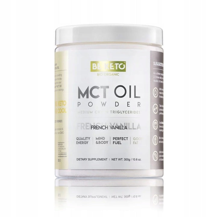 BeKeto MCT Oil Powder - French Vanilla Be Keto 300g