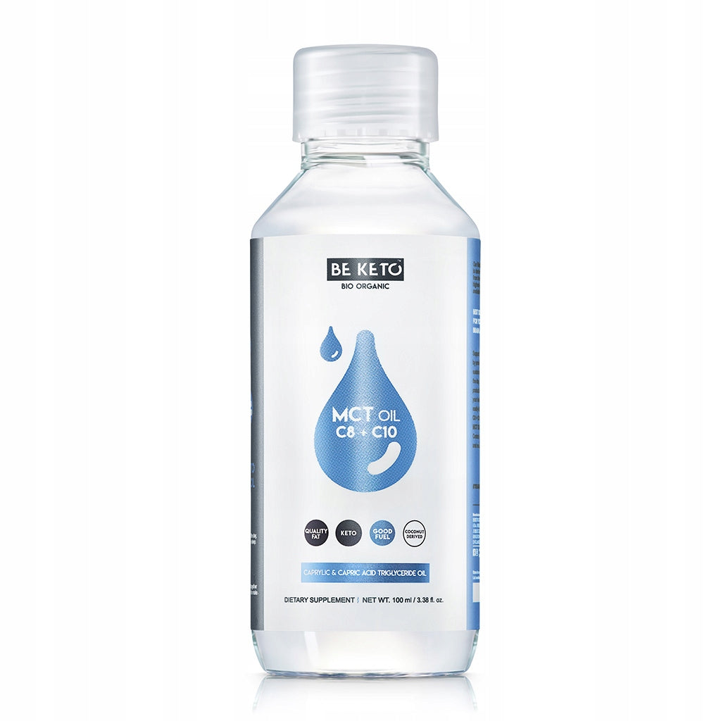 BeKeto Oil MCT C8+C10 100ml Caprylic acid BE KETO