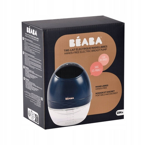Beaba Electric Breast Pump Wireless Shell Hands-Free Night Blue
