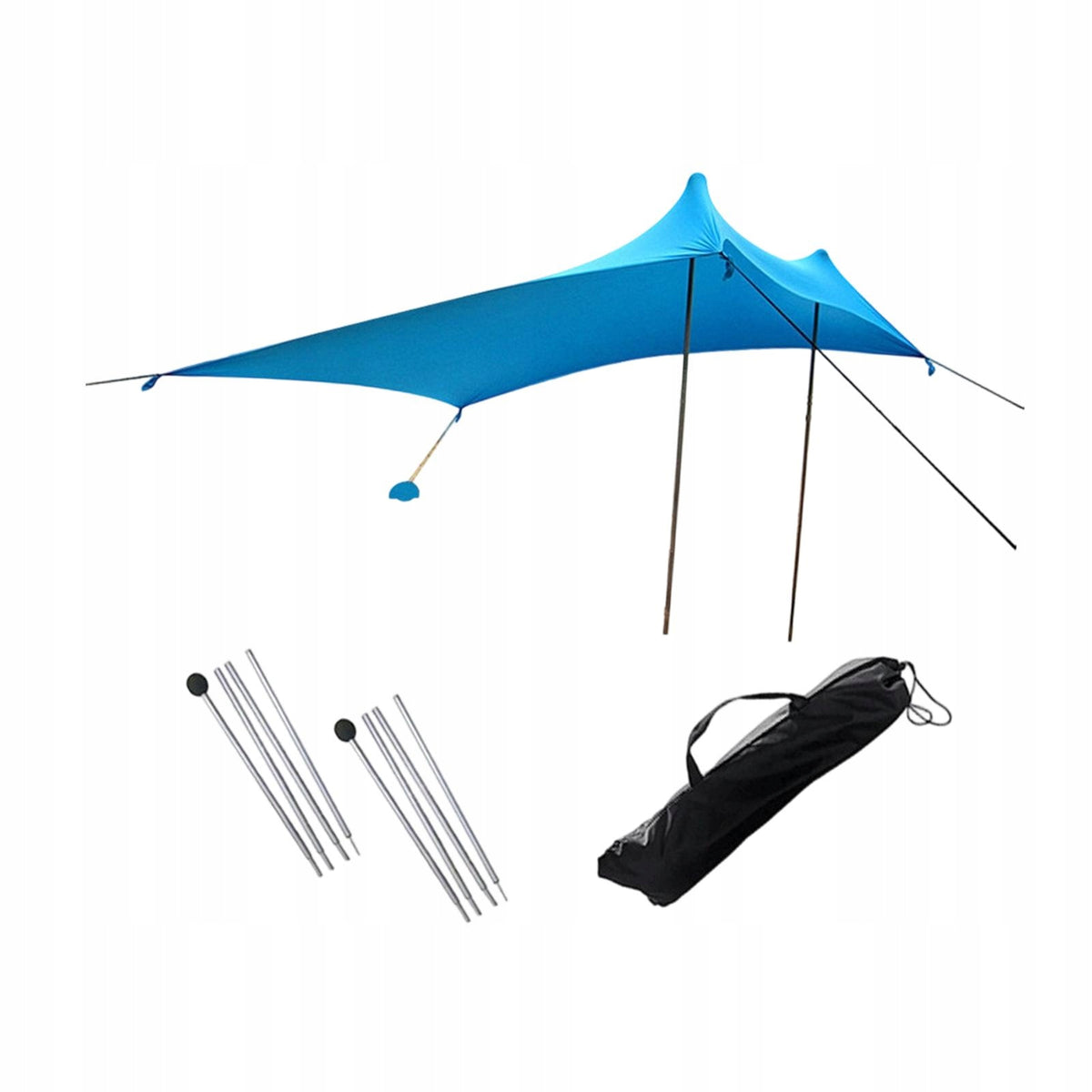 Beach Canopy Sun Protection Heat Insulation Umbrella Outdoor Sun Blue Manufacturer code 00866080312
