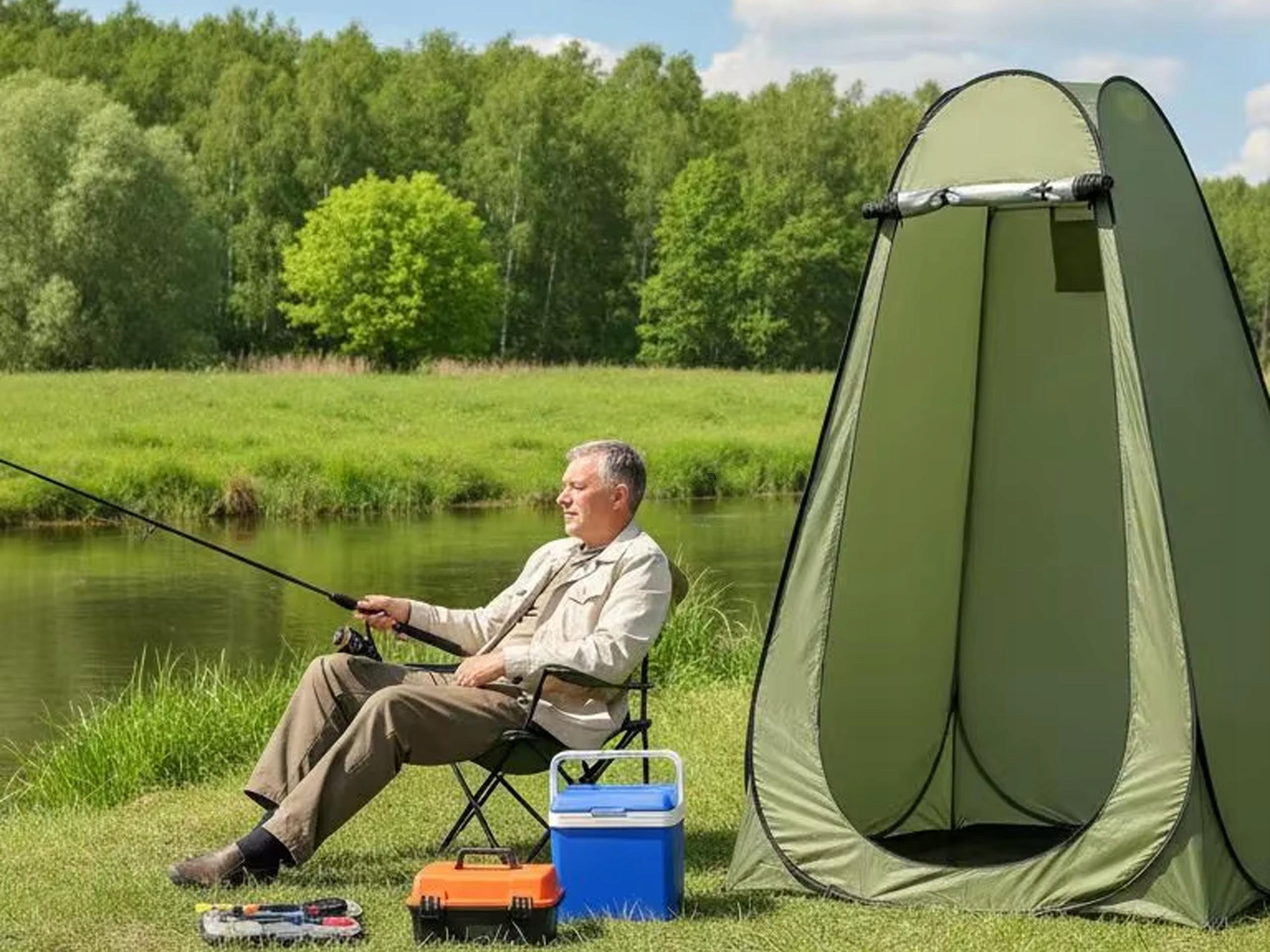 Beach Tent Shower Changing Room Toilet Portable Camping Brand Cleo Art