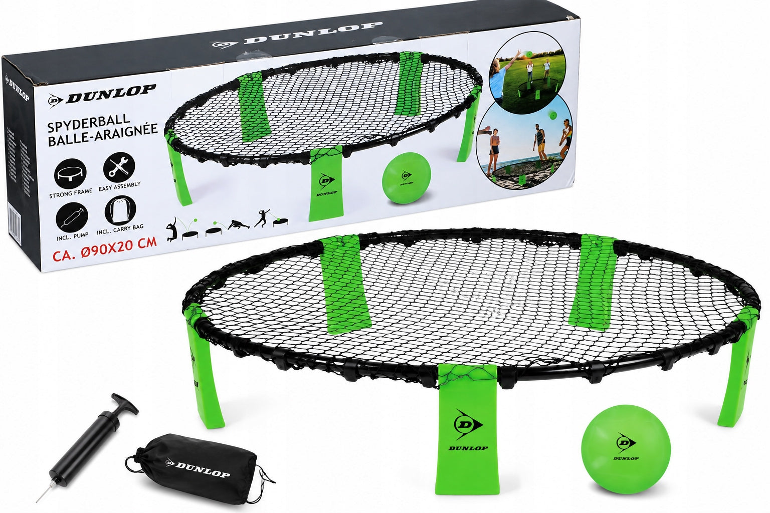 Beach ball spyderball Dunlop multicolor